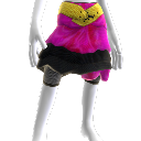 Layered Tulle Skirt with Belt