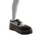 Saddle Shoes with Socks