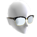 Óculos com Armação Grossa