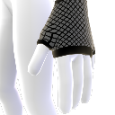 Black Mesh Gloves
